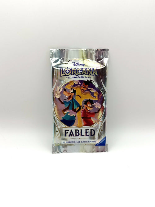 Disney Lorcana Fabled booster pack, 12 cards, factory sealed