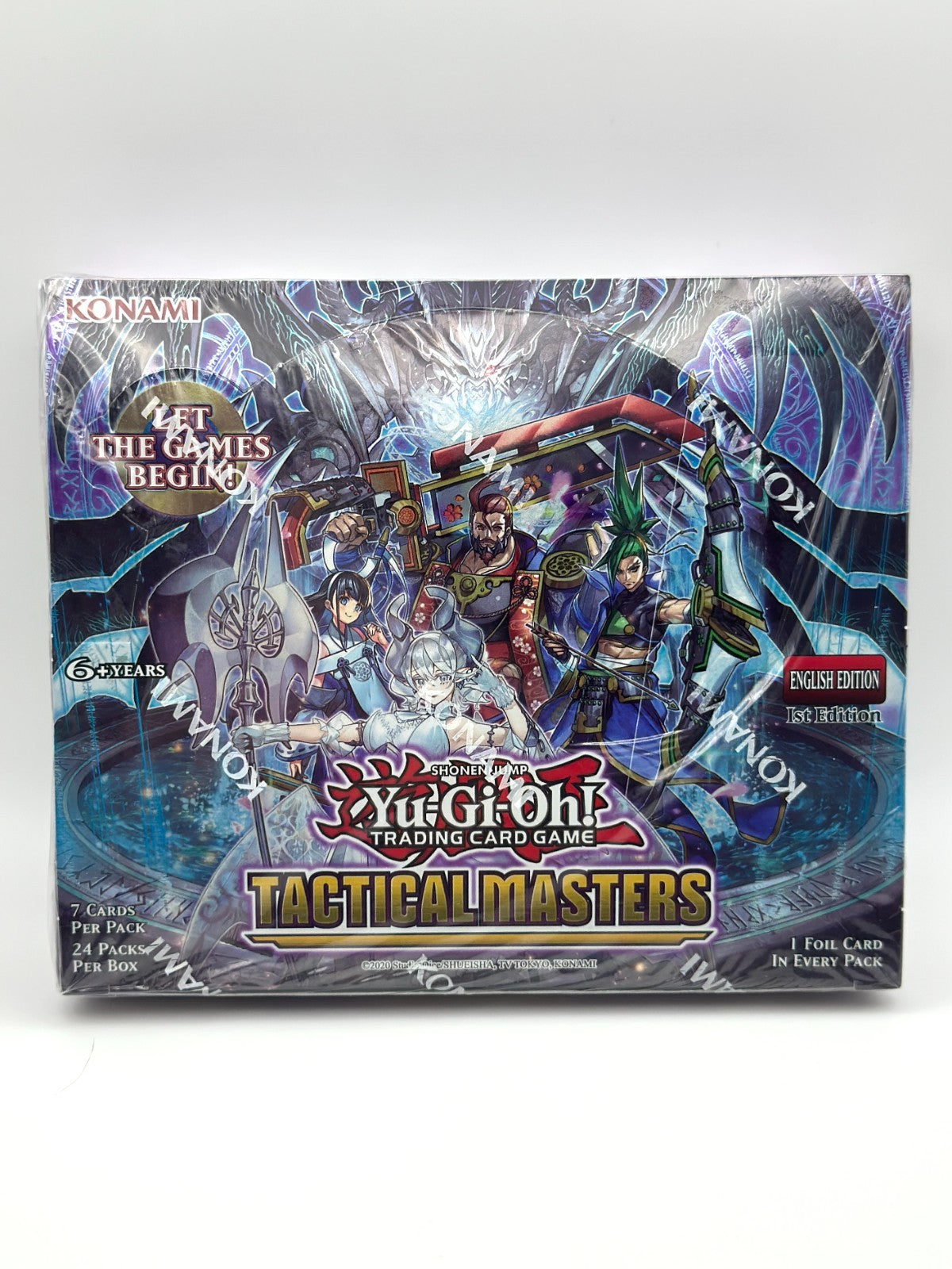Yu-Gi-Oh! Tactical Masters booster box, 1st Edition, factory sealed