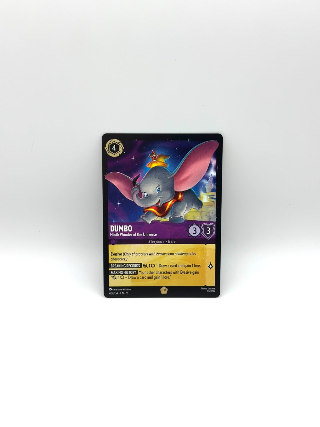 Dumbo Ninth Wonder of the Universe 45/204 Legendary, Fabled, NM