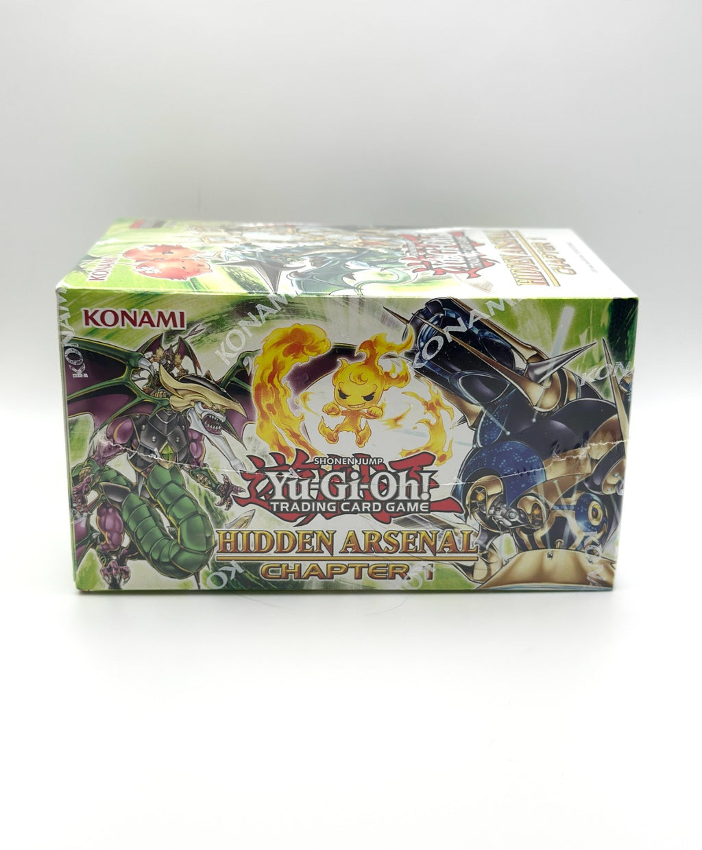 Yu-Gi-Oh! Hidden Arsenal Chapter 1 box, reverse