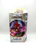 Disney Lorcana Fabled starter deck, Max Goof and Powerline, Emerald/Ruby, factory sealed