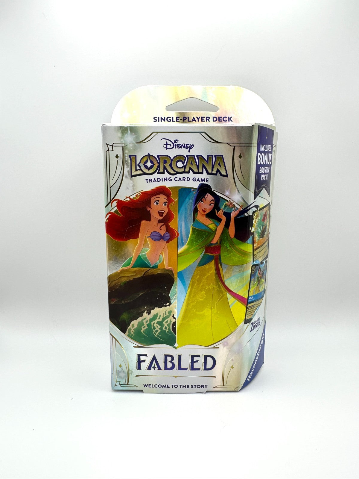 Disney Lorcana Fabled starter deck 2-pack bundle, second view